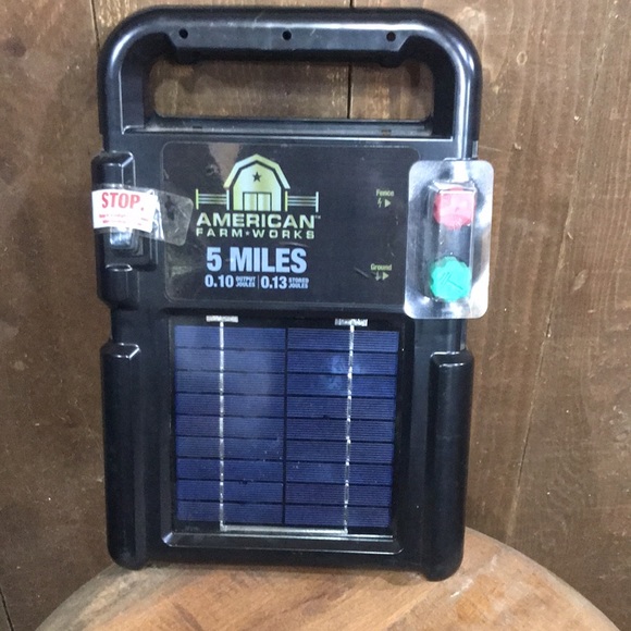 American Farmworks Other 5 Mile Solar Electric Fence Charger Poshmark